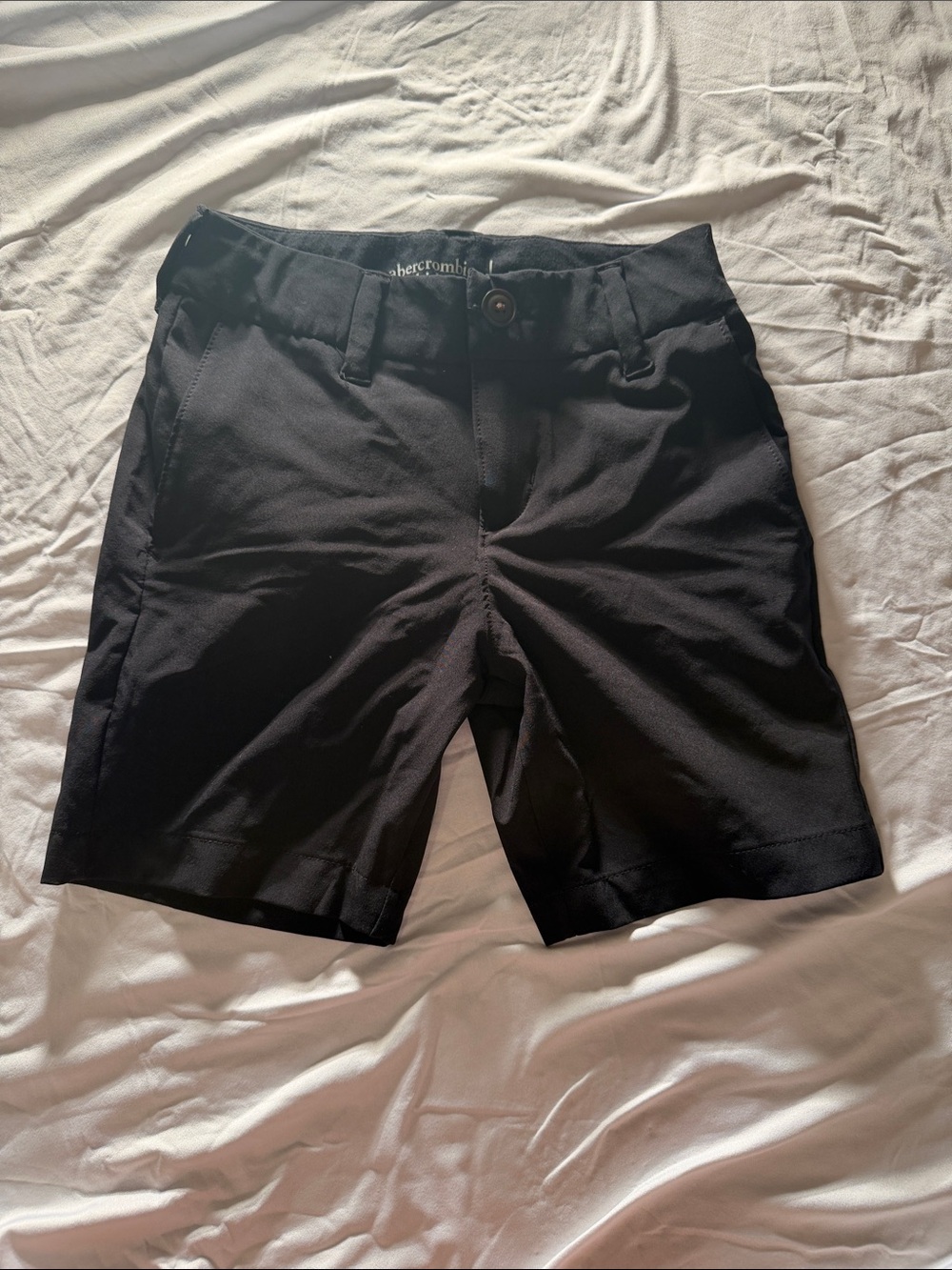 abercrombie kids Black Classic Shorts